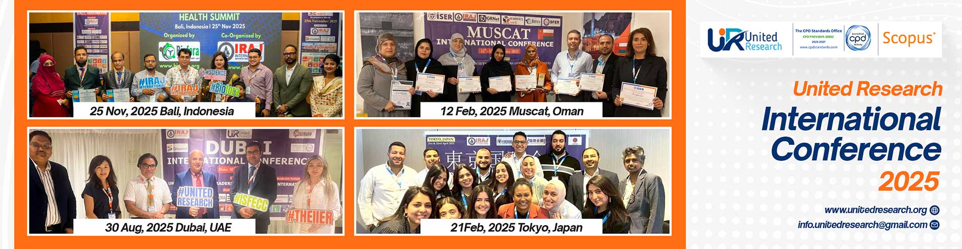 International Research Conferences 2024